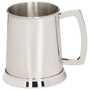 1 Pint Polished Steel Tankard